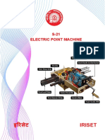 Iriset: S-21 Electric Point Machine