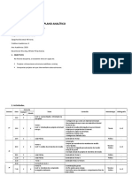 Plano Analitico Vespertino - 2020 - Pol Itecnica