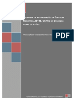 Proposta de actualização da Circular Normativa Nº 06/DSPCS da DGS