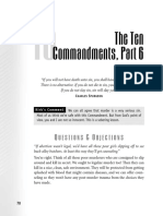 The Ten Commandments, Part 6: Lesson
