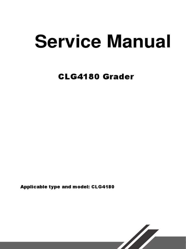 4180 Service Manual | PDF | Gear | Gallon