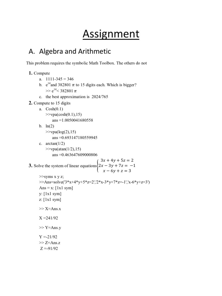 Matlab matrix assignment image