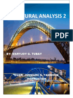 Structural Analysis 2: By: Maryjoy G. Tubay