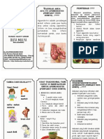 Brosur Appendicitis