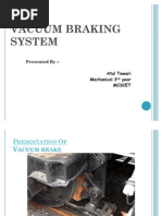 Download Vacuum Braking System by Atul Tewari SN58698149 doc pdf