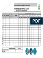 Formato Control Sintomatologia Covid 19