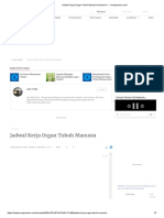 Jadwal Kerja Organ Tubuh Manusia Halaman 1 - Kompasiana.com