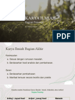 Karya Ilmiah (Bagian Penutup)