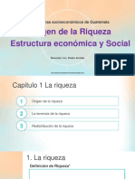 Riqueza y Estructura Economica