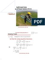 Analysis of Power System Stability Using Equal Area Criterion