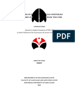 Anken - An Analysis of English-Indonesian Subtitiling Procedures of The Movie Entitled - Into The Wild