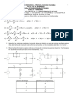 Taller Aplicaciones Transformada de Laplace