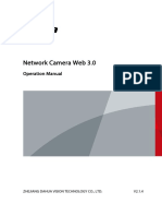Dahua Network Camera Web 3.0 - OperationManual - V2.1.4