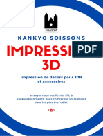 flyer impression 3D