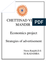 Economics Project - Veera Ranjith.D