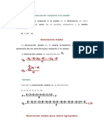 Media, moda y mediana en variables discretas y continuas