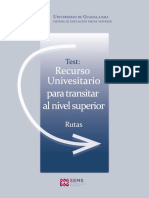 SEMS UdeG batería vocacional RUTAS