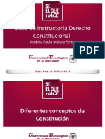 Clase 1 de Instructoria Derecho Constitucional 31-Octubre-2021