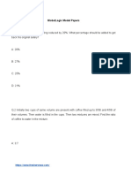 Globallogic Model Papers