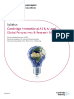 Global Perspectives & Research-2022-Syllabus