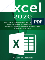 Excel 2020 Learn Excel Essential Skills The Basics of Excel in 30 Minutes