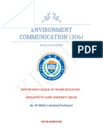 Environment Communication Unit I