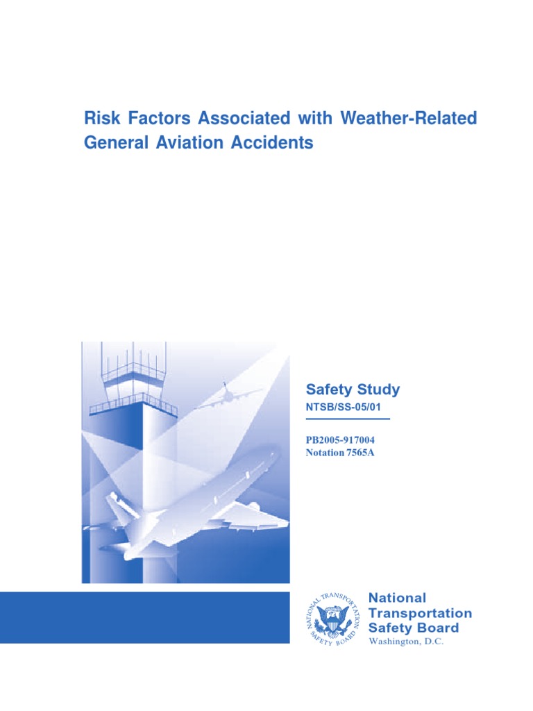 Weather-Related Aviation Accident Risks | PDF | Instrument Flight Rules ...
