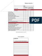 Workplace Inspection Template