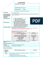 Chemistry. Grade 9. 9.1A. Degree of Dissociation. Strong and Wek Electrolyte. LESSON PLAN