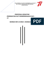 Contoh Proposal Kegiatan Hut Ri 4 PDF Free