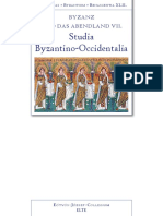 Byzanz und das Abendland VII. Studia Byzantino-Occidentalia