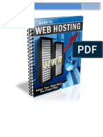 Guide To Web Hosting