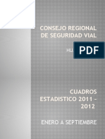 Consejo Regional de Seguridad Vial - Huancavelica