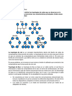 Topologías de Red: Bus, Estrella, Anillo, Árbol y Malla