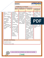 Actividades familiares