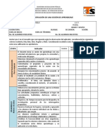 Ficha de Observación. TSE