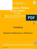 1º Ano M EDUCAÇÃO FÍSICA Ativ. 06 Vôlei e Ritmos