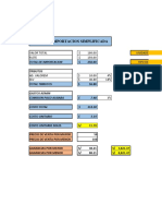 COSTEO DE IMPORTACION SIMPLIFICADA