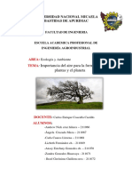 La importancia del aire limpio para la vida en la Tierra