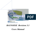 Raynoise Manual Rn31
