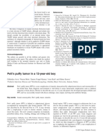 Pott's Puffy Tumor in A 12-Year-Old Boy: References