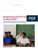 11 IFIT. (2020) - Bargaining With The Devil To Avoid Hell A Discussion Paper On Negotiations With Criminal Groups in Latin America and The Caribbean.