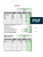 Excel Actividad Eje 4 Gestión de Proyectos