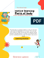 Third Grade English: Creative Learning: Parts of Body