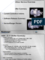 Gen 1.5 Xy Shifter Summary Current Corrective Actions Software Release Summary Serviceranger Review