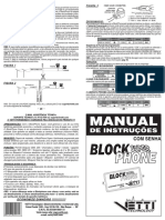 Bloqueador VETTI Manual e Senha