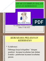 Komunikasi Multidisiplin Dan Profesional Perawat