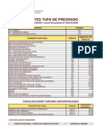 Tupa - Pre Grado - Oficial