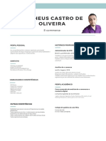 Matheus Castro de Oliveira Currículo