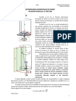 Determinarea Momentelor de Inerţie Folosind Pendulul Cu Trei Fire 1. Principiul Lucrării